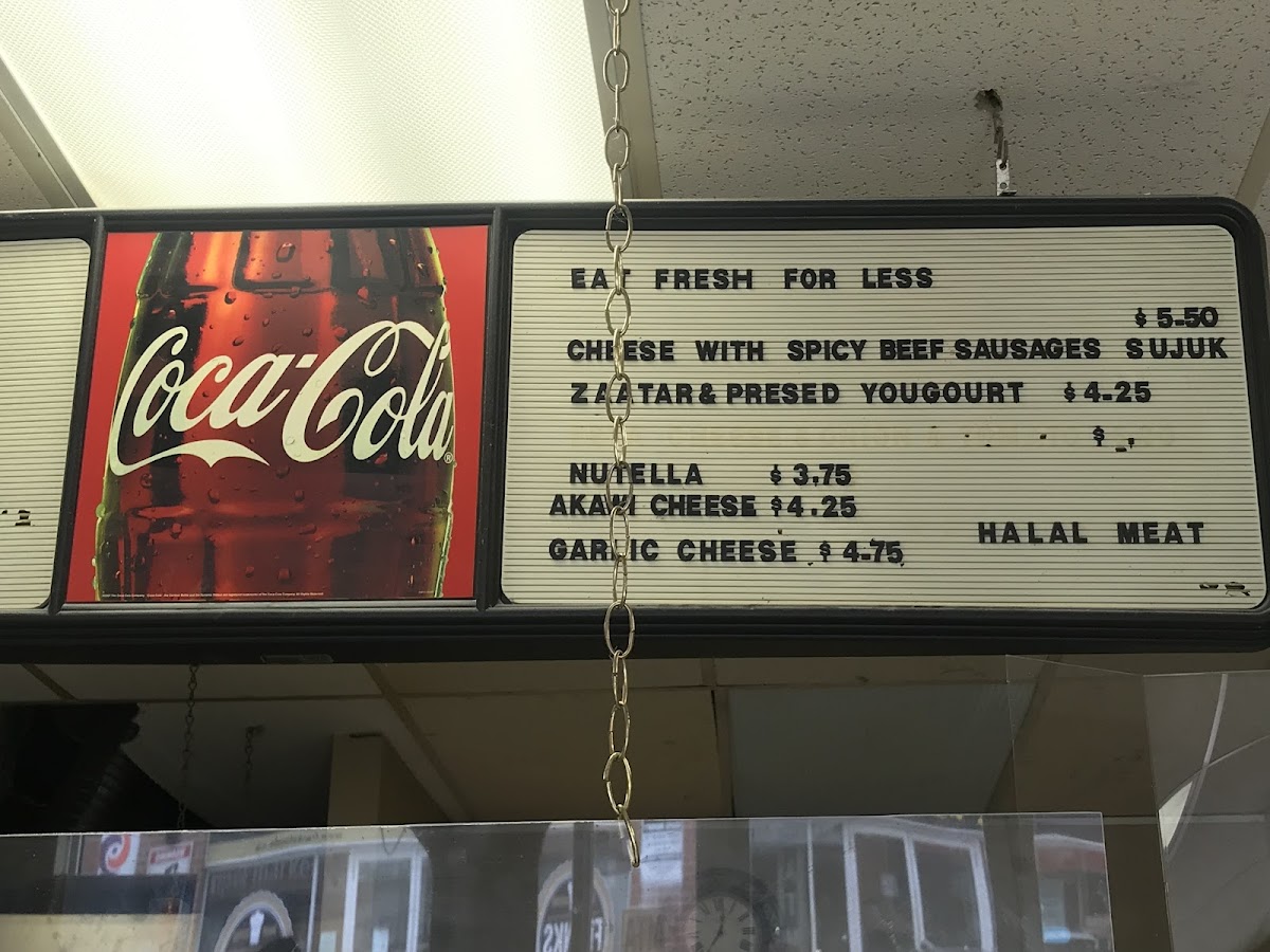 Farhat's Bakery Menu - Image 3